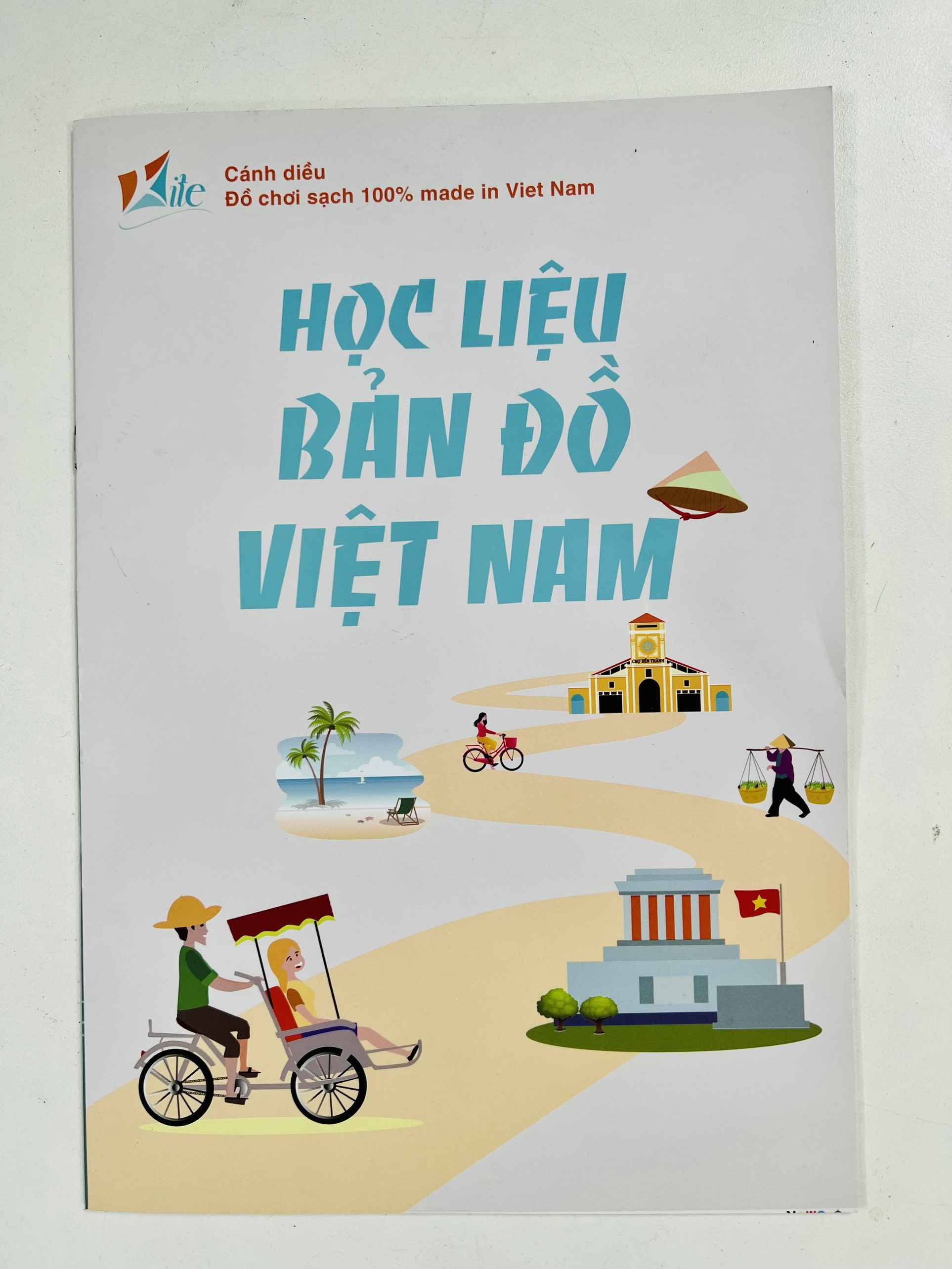 Bộ lắp ghép nam châm Bản Đồ Việt Nam – Học liệu, decor trang trí - Metis đồ chơi cho con