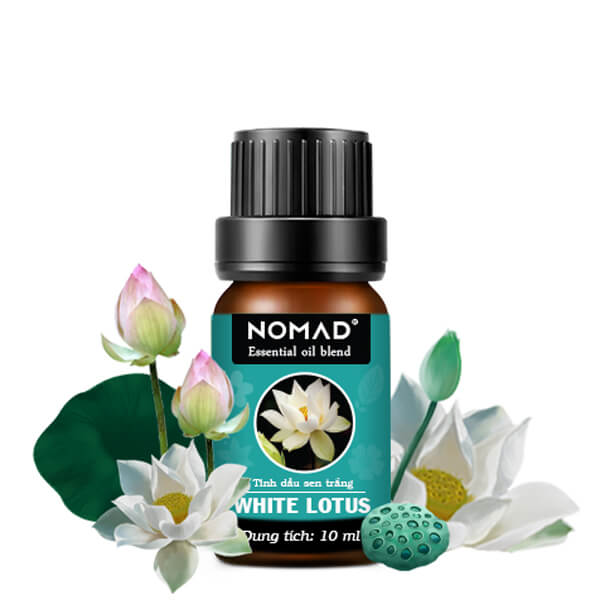 Tinh Dầu Sen Trắng Nomad White Lotus Essential Oil Blend