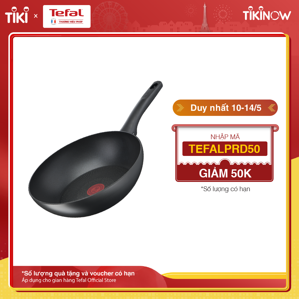 Chảo sâu lòng chống dính đáy từ Tefal Ultimate 28cm, dùng cho mọi loại bếp - Sản xuất tại Pháp - Hàng chính hãng