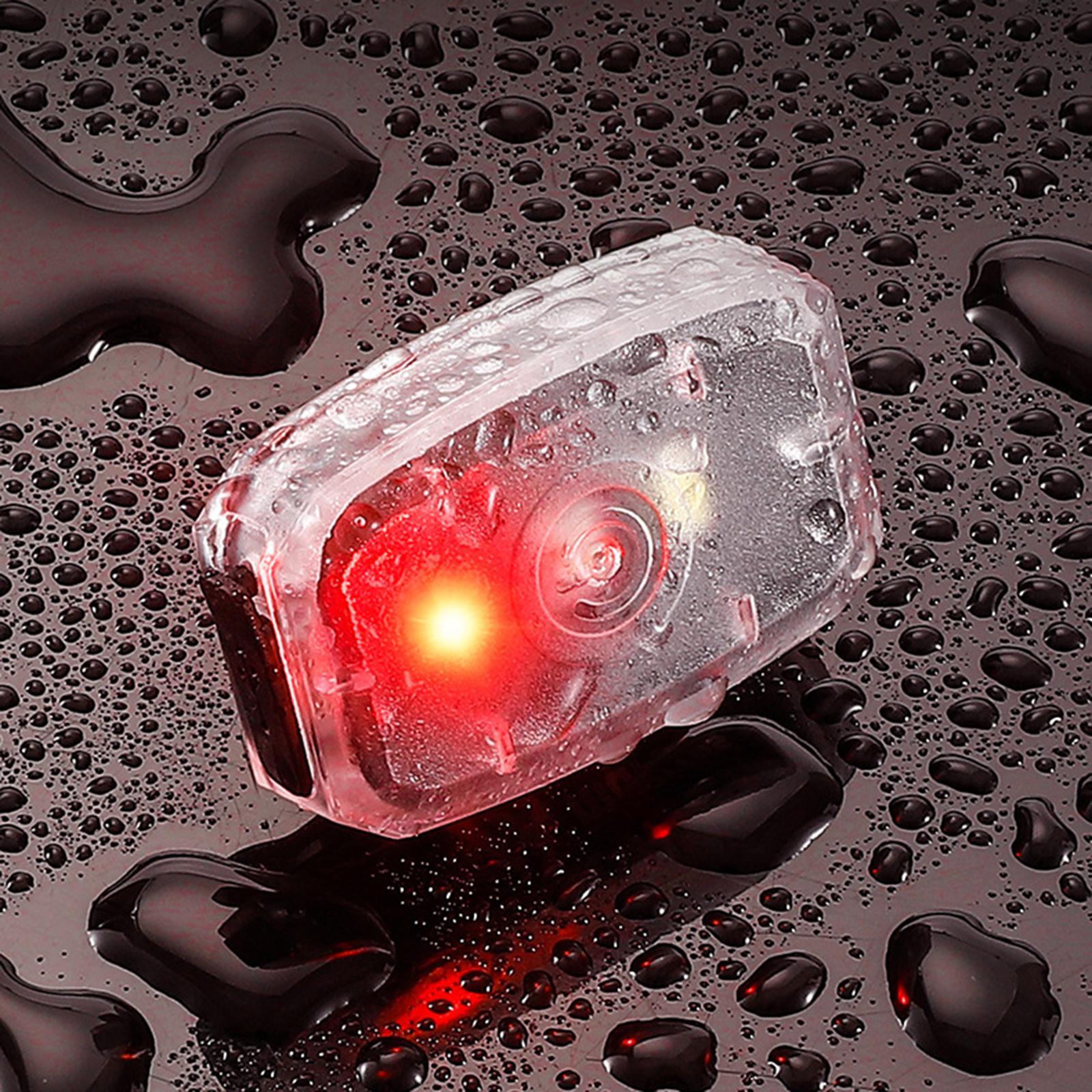 Energy Saving Bike Tail Light, Easy to Carry Rechargeable for Cycling Night Running