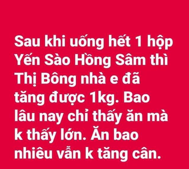 YẾN SÀO HỒNG SÂM_ Bé ăn ngon hơn, nhiều hơn, tăng sức đề kháng - Hàng chính hãng