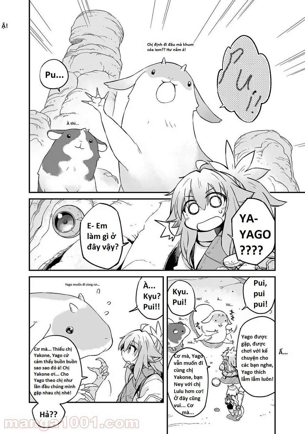 ngay cả khi hậu tận thế, thật hạnh phúc vẫn còn được sống... chapter 18.3 8