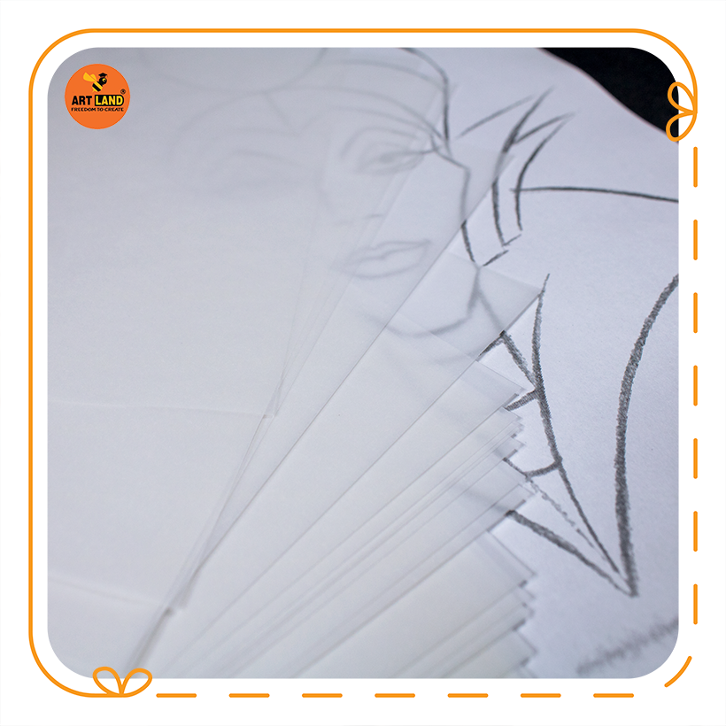 Giấy Scan A4 Tracing Paper 53gsm Ứng dụng Sao Chép Họa Tiết