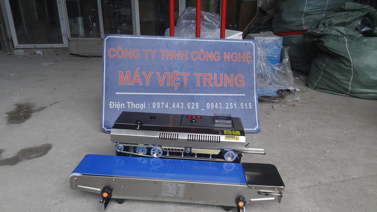 Máy hàn miệng túi liên tục SF-150 Kunba