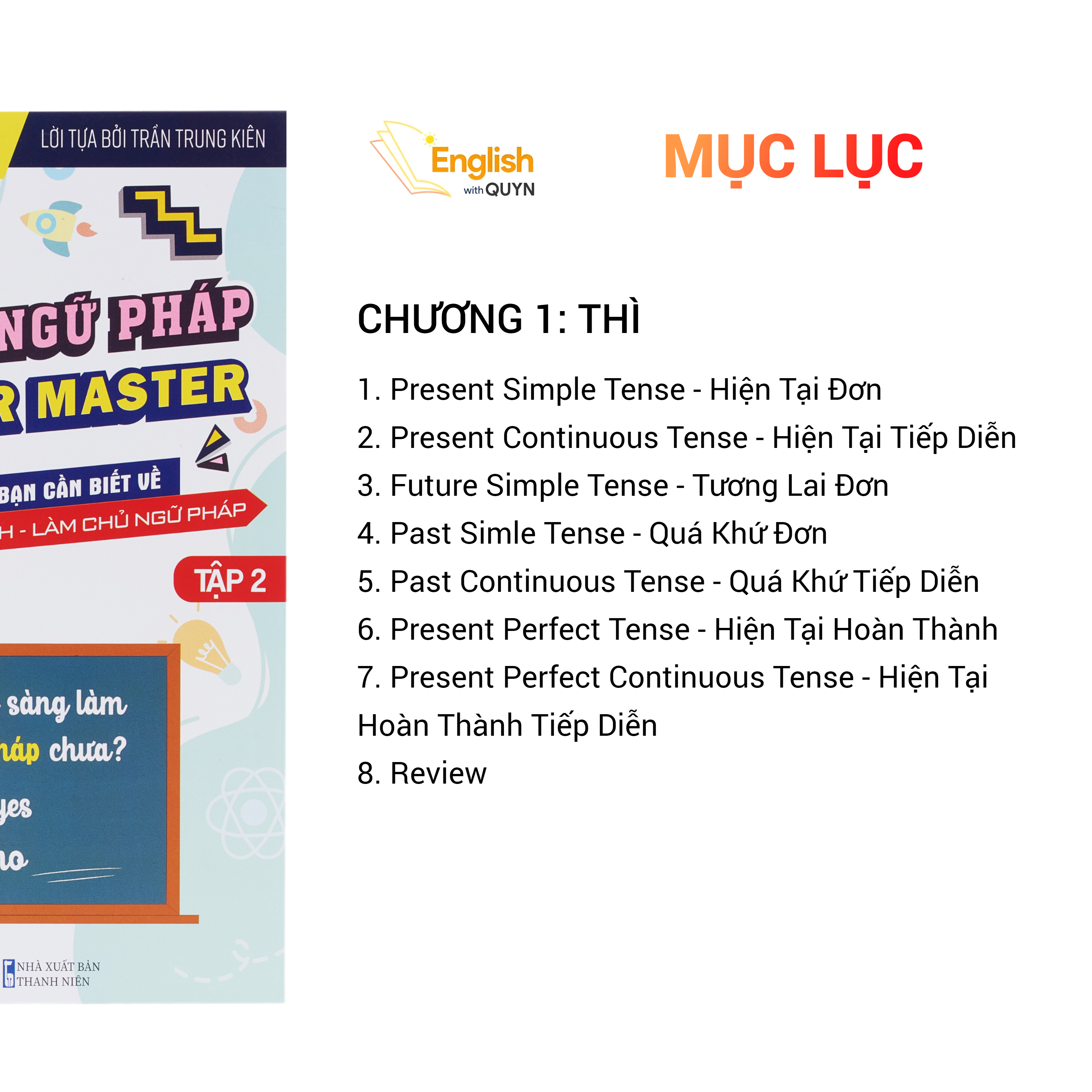 Sách Grammar Master | Làm Chủ Ngữ Pháp