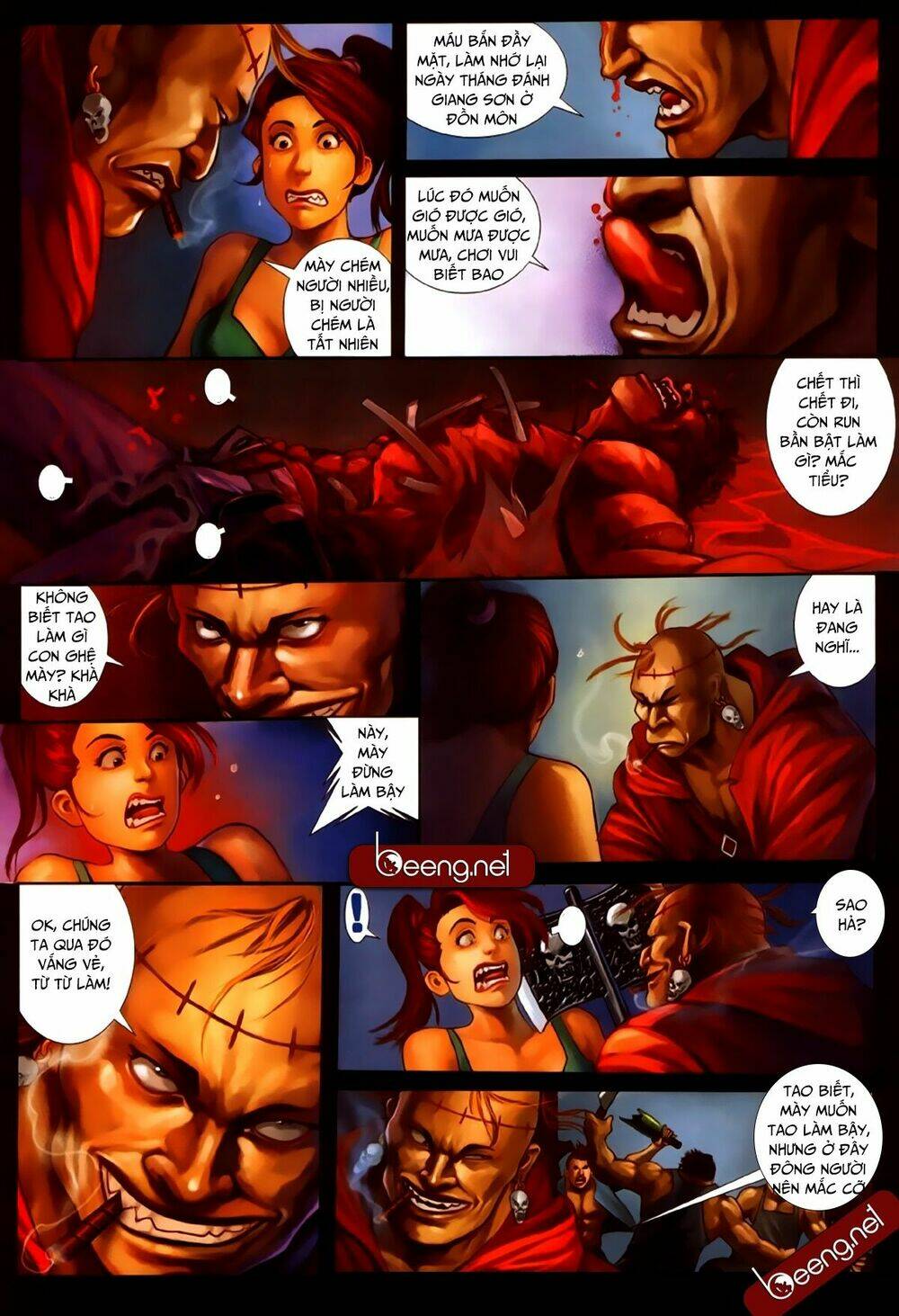 hỏa hồng niên đại hắc cốt đường chapter 266 10