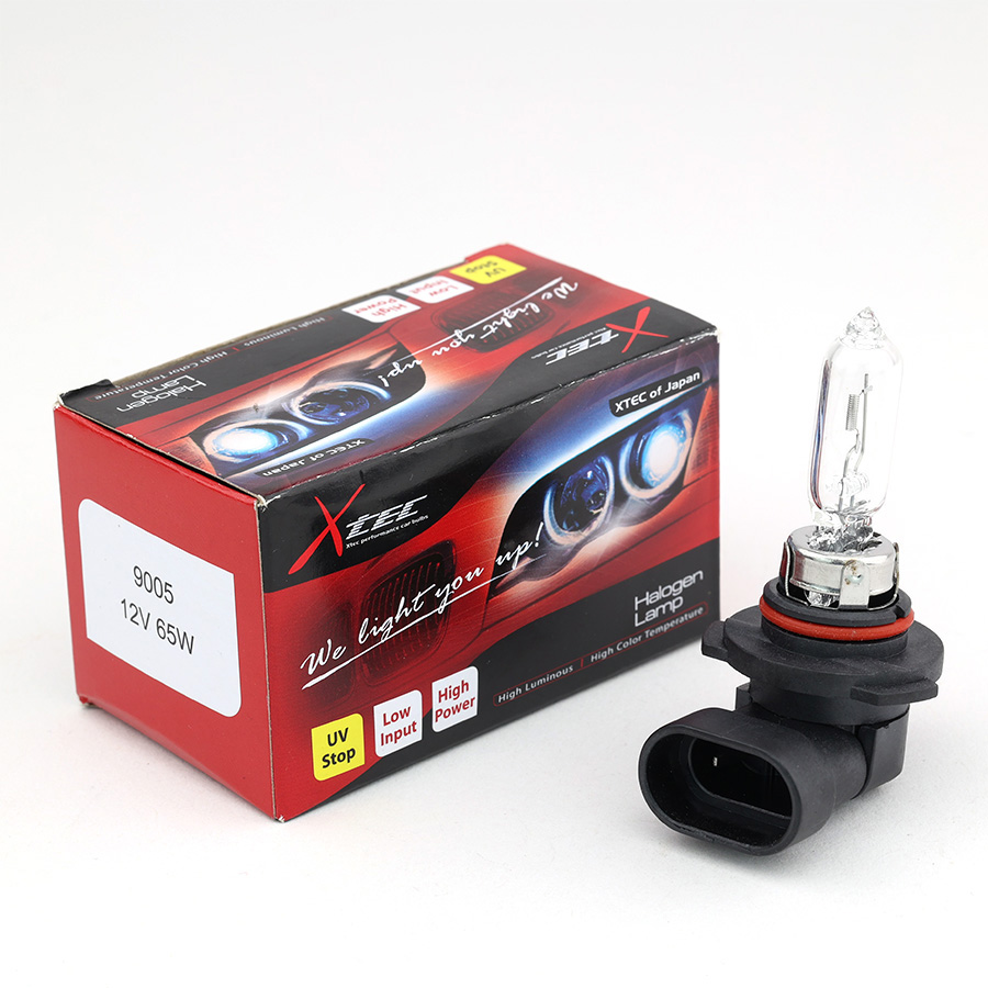Bóng Đèn Ô Tô Xtec HB3 9005 12V 65W (Chân Cong) - Nhập Khẩu Chính Hãng