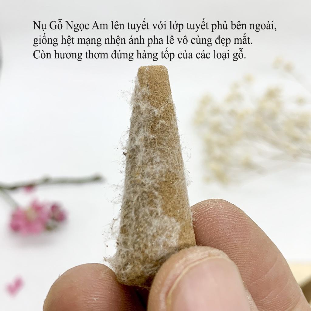 Nhang nụ gỗ Ngọc Am lên tuyết - mùi thơm lan tỏa, thư giãn - Xông trầm phong thủy - OTH041