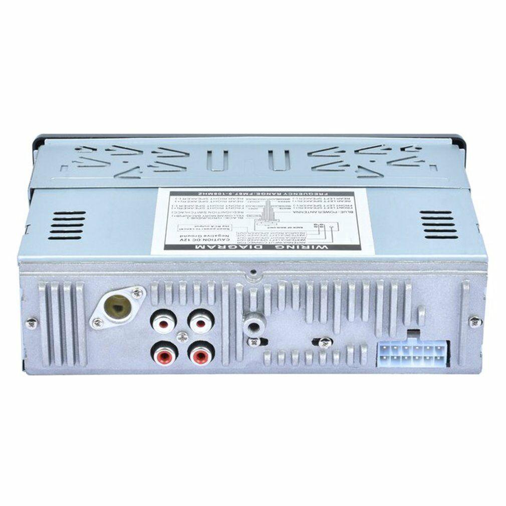 Máy nghe nhạc MP3 trên xe hơi hỗ trợ đài FM Bluetooth / USB / TF 24V 12Pin 1 DIN có điều khiển từ xa