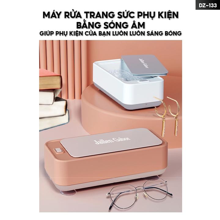 Máy Rửa Phụ Kiện Trang Sức Bằng Sóng Siêu Âm Có Công Suất 1.3 đến 3.5w DZ-133