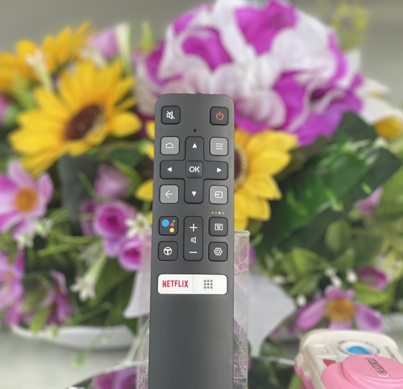 {HÀNG XỊN} Remote ĐIỀU KHIỂN  tivi TCL giọng nói ( bảo hành 03 tháng)