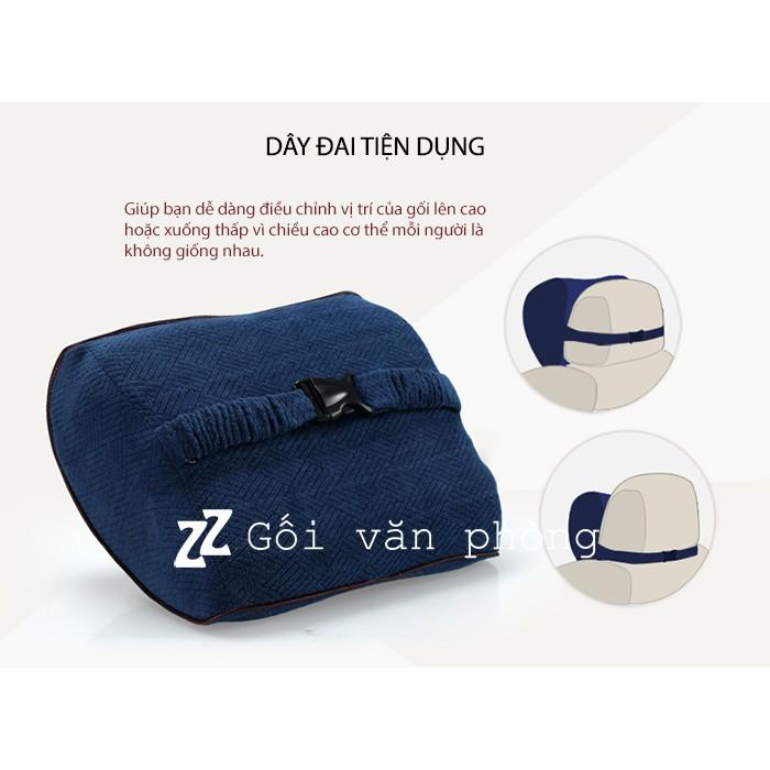 Gối Kê Đầu Cổ Ghế Ô Tô Cao Cấp ZURI PILLOW - GLC04 Chất Liệu Cao Su Non