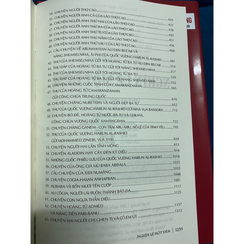 Sách - Nghìn lẻ một đêm (bìa cứng)