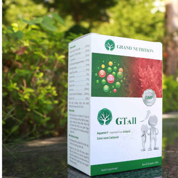 GTall - Nước tăng chiều cao GTall. Càng uống càng cao