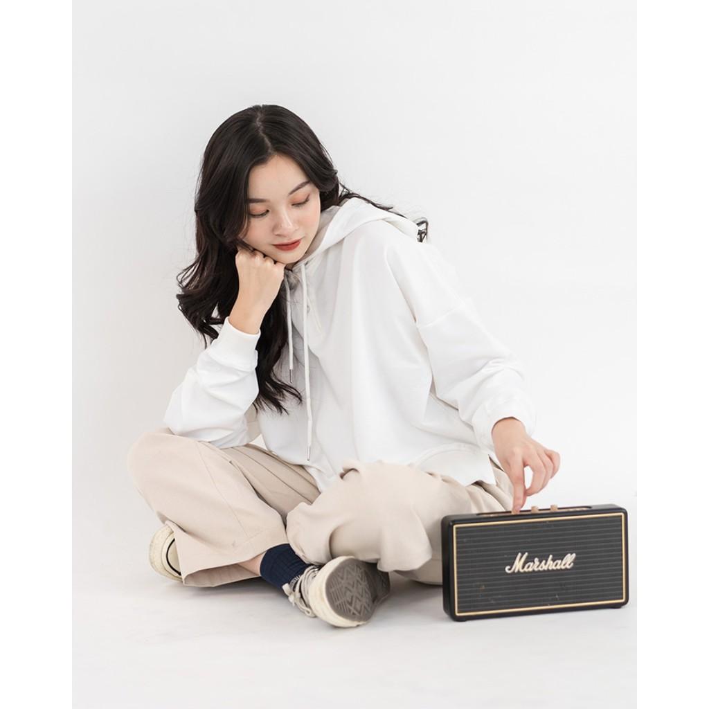 Áo Nỉ Có Mũ Nữ SSSTUTTER Pin Hoodie