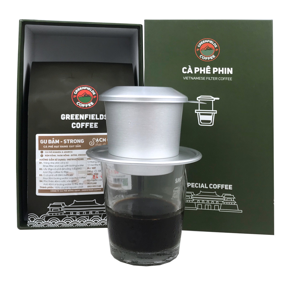 CÀ PHÊ QUÀ TẶNG GU ĐẬM GREENFIELDS COFFEE