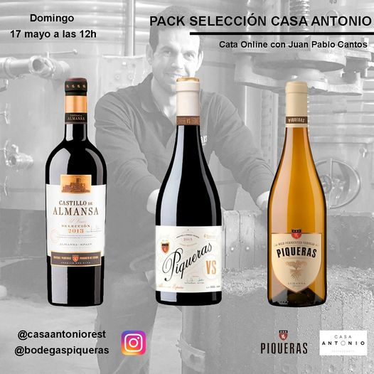 Rượu vang Organic Piqueras VS Monastrell & Garnacha Tintorera kèm túi hộp,đồ khui