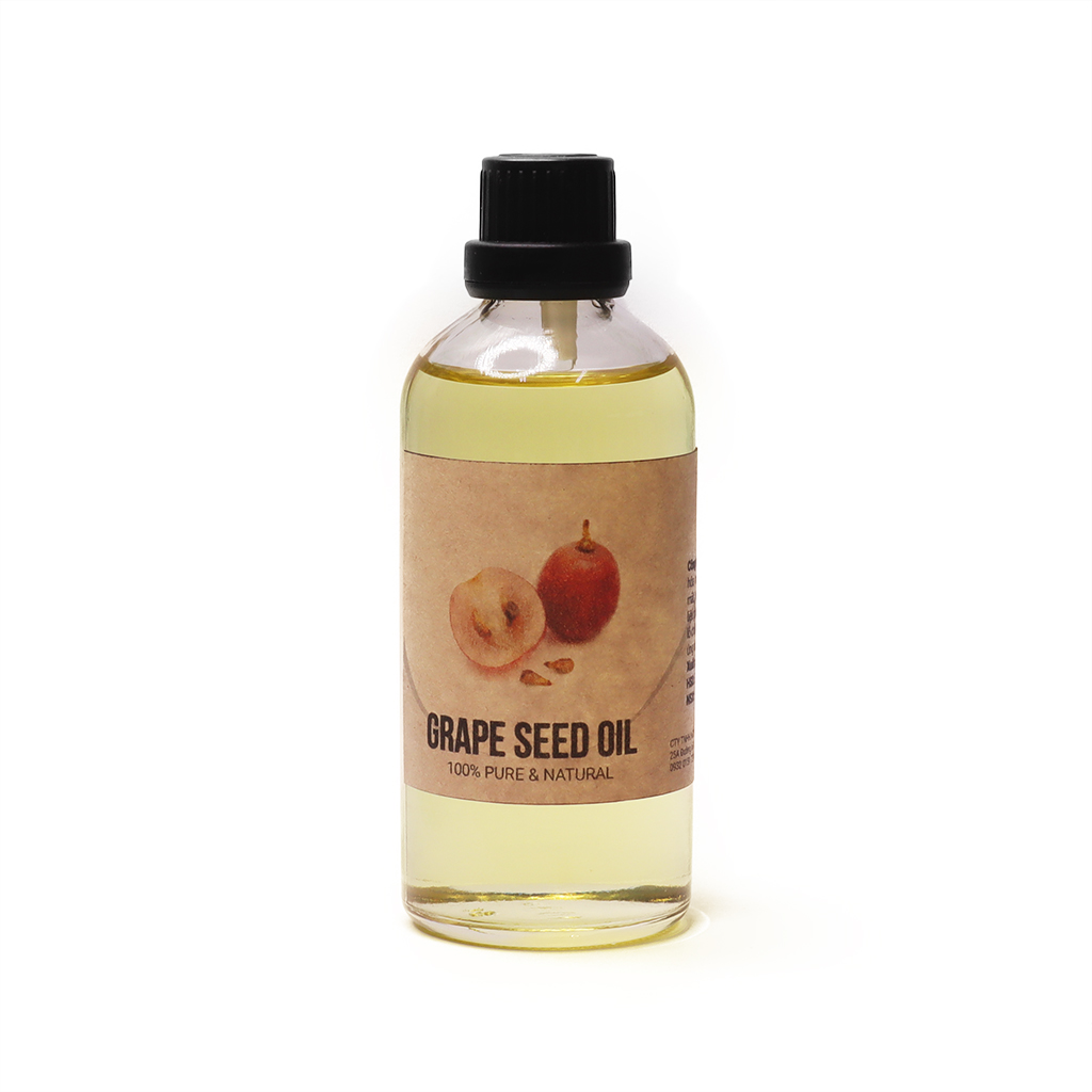 Dầu hạt nho nguyên chất - Grape seed oil - Zozomoon (100ml)