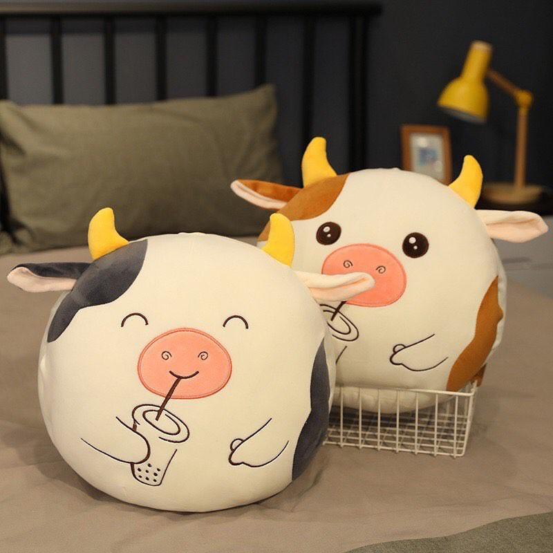 Gối Mền Bò Sữa 3in1