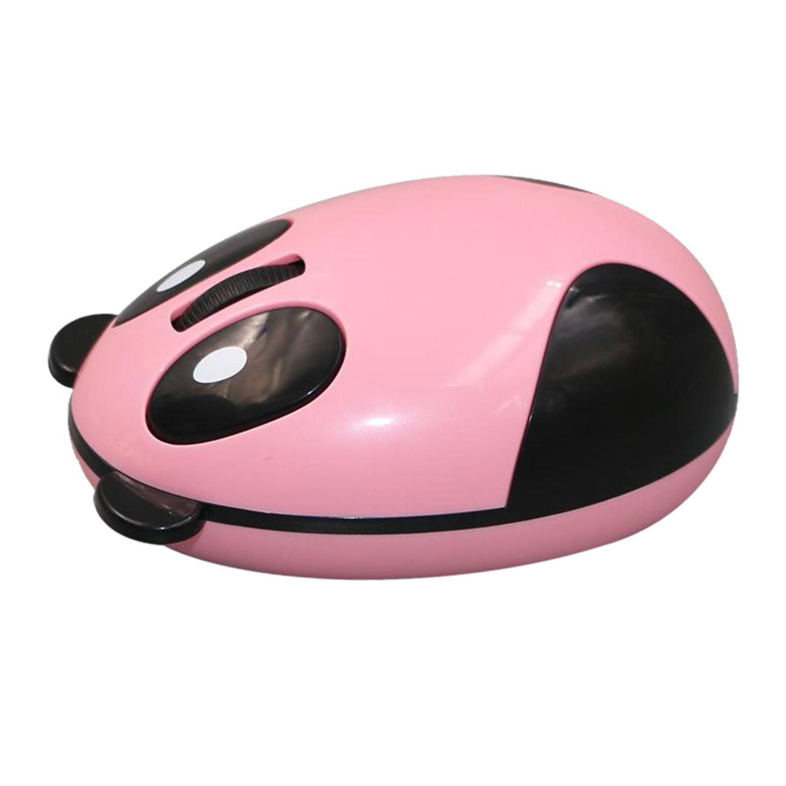 Wireless Optical Mouse Mice Rechargeable For PC Laptop Computer Pink