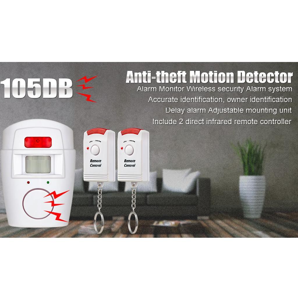 Wireless Infrared Sensor Alarm Motion Detector Anti-Thief for Home Gate New