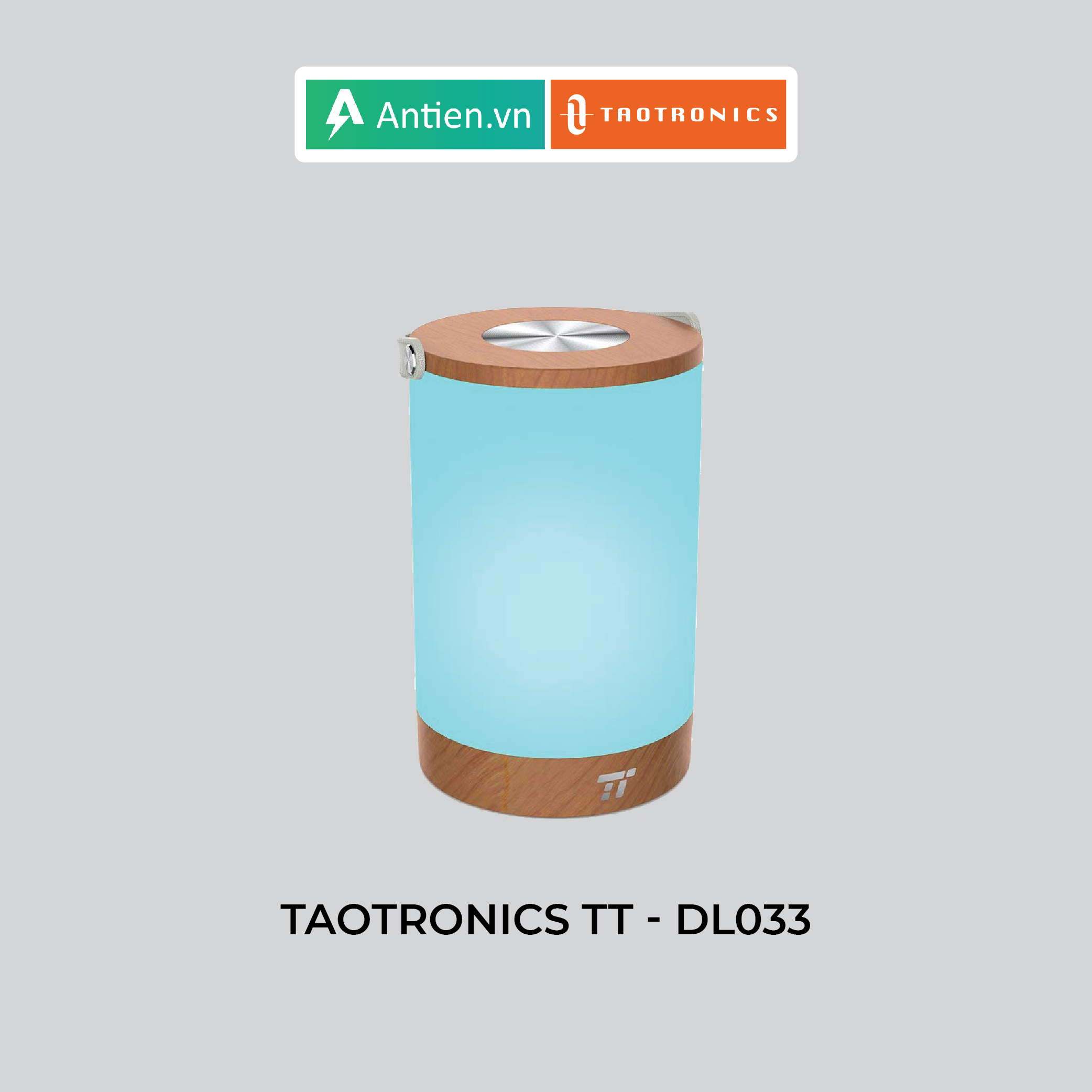 Đèn ngủ LED di động đổi màu TaoTronics TT-DL033, pin 4000mAh, ánh sáng 360 độ - Chính hãng