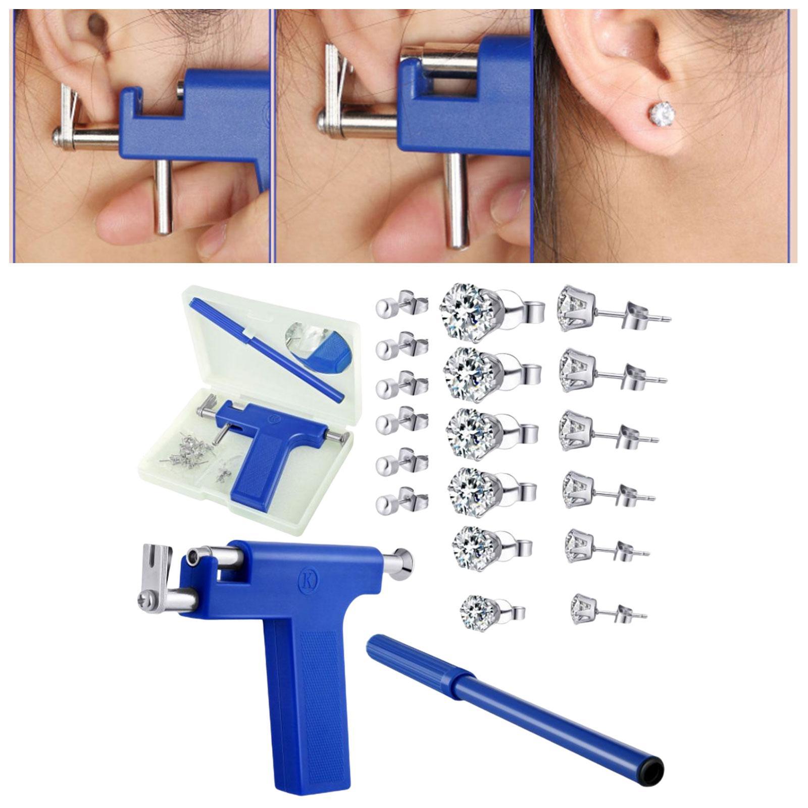 Ear Piercing Kit Practical Multifunction Lip for Home Salon Women