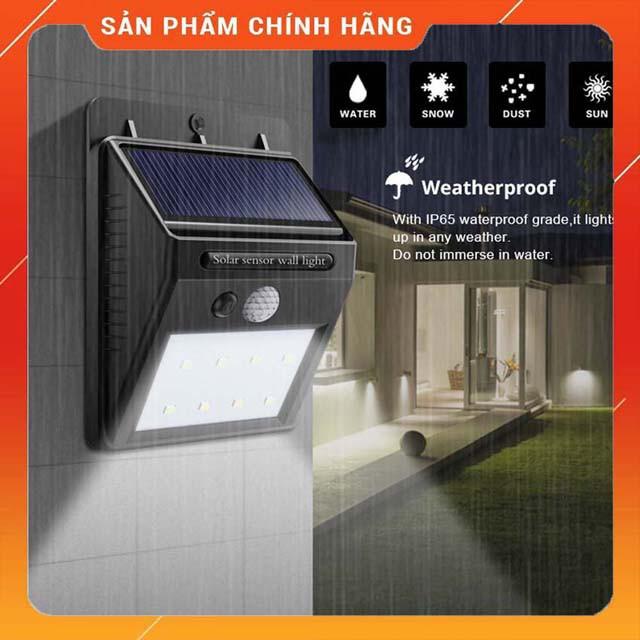 Đèn LED Cảm Biến Sân Vườn Năng Lượng Mặt Trời 20 LED