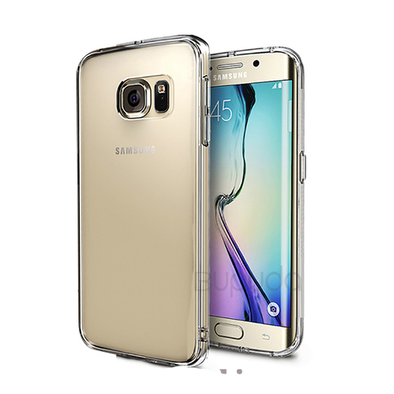 Ốp lưng dẻo Samsung Galaxy S6 Edge 5.1 inch hiệu Ultra Thin (mỏng 0.6mm, trong suốt) - Hàng Chính Hãng