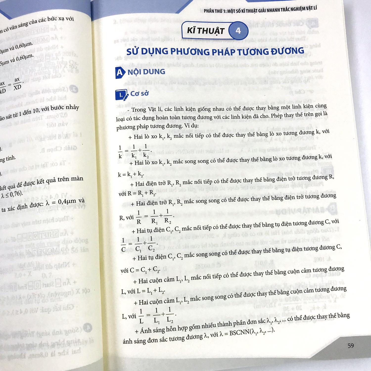 Combo 2 cuốn Luyện thi môn Vật lí: Sketch Test Luyện Đề THPT QG 2020 môn Vật Lí + Luyện giải bộ đề thi trắc nghiệm THPT quốc gia môn Vật Lý