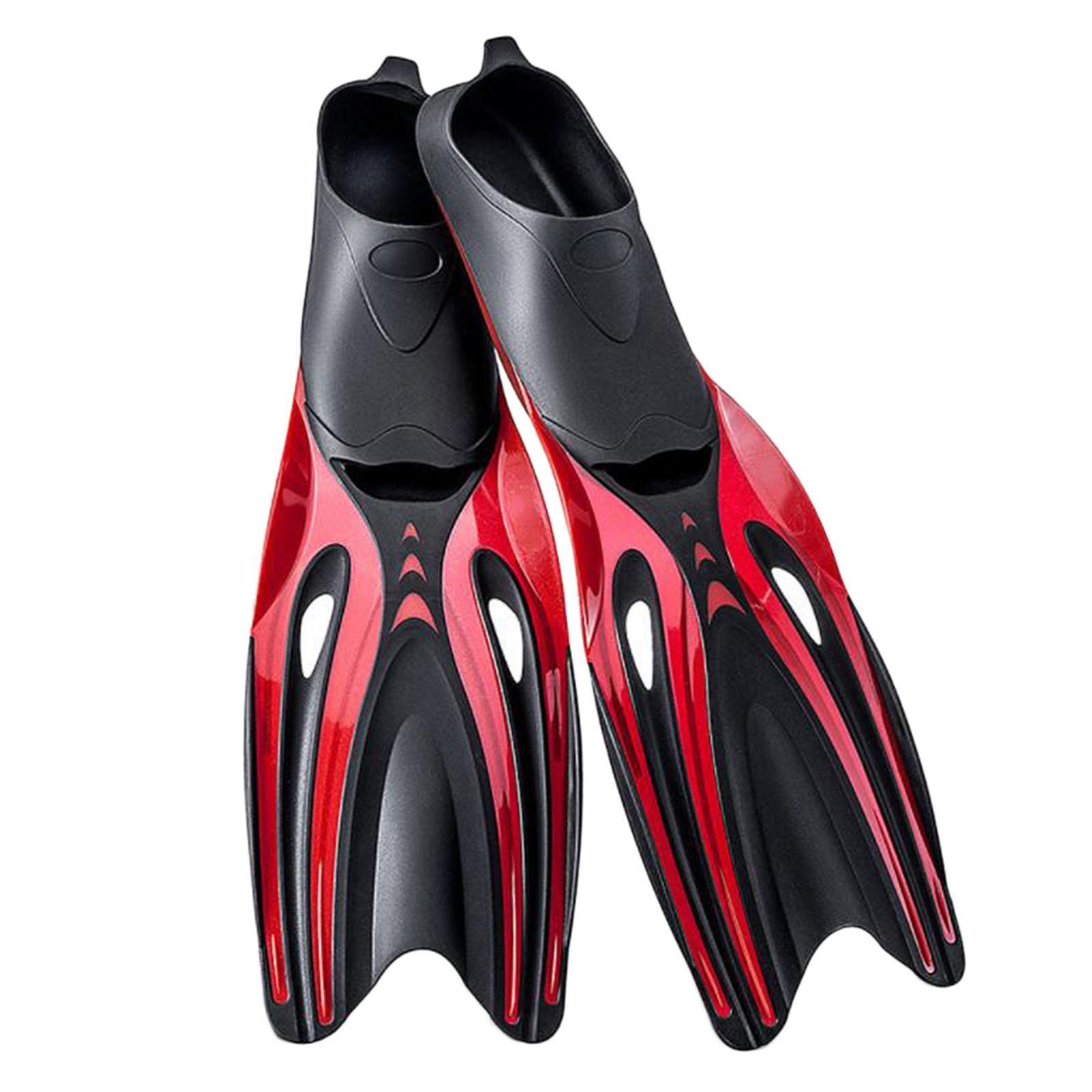 Adult Diving Water Sports Beginner Swim Snorkeling Red