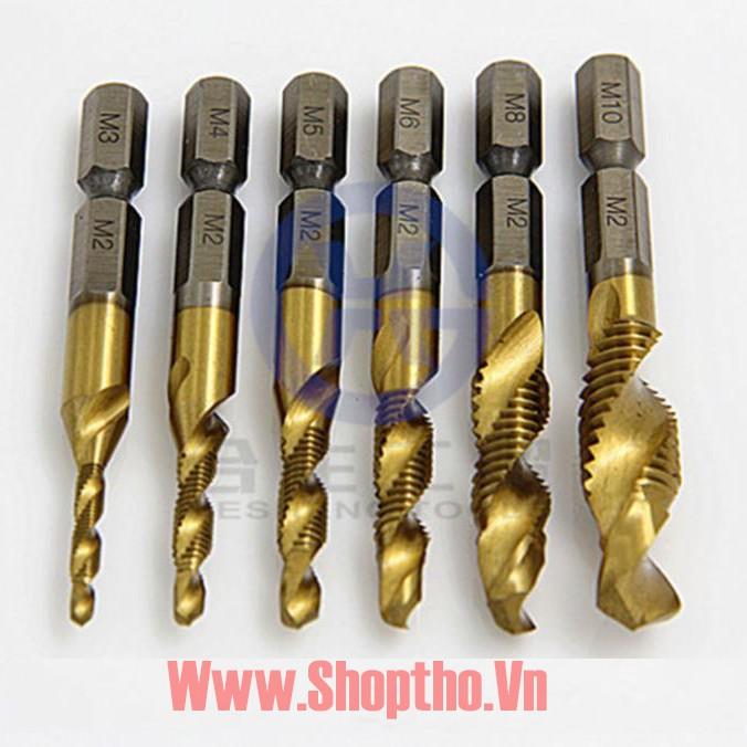 Bộ 6 mũi taro ren