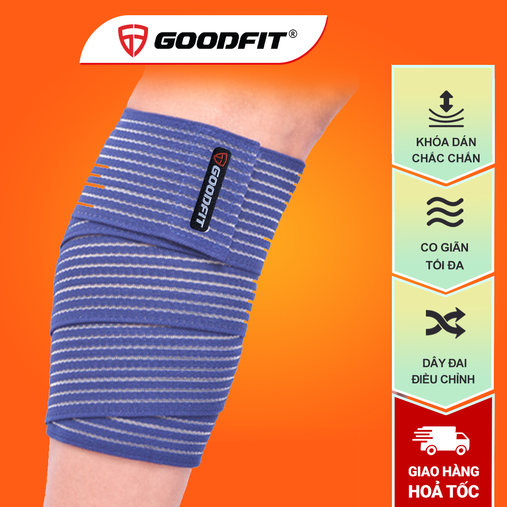 Đai quấn bảo vệ bắp chân, ống đồng GoodFit GF603C co giãn và thoáng khí