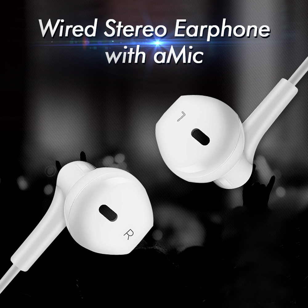 Tai Nghe Aw100 Có Dây Giắc Cắm 3.5mm Có Mic Điều Khiển Âm Lượng Cho Điện Thoại Thông Minh MP3