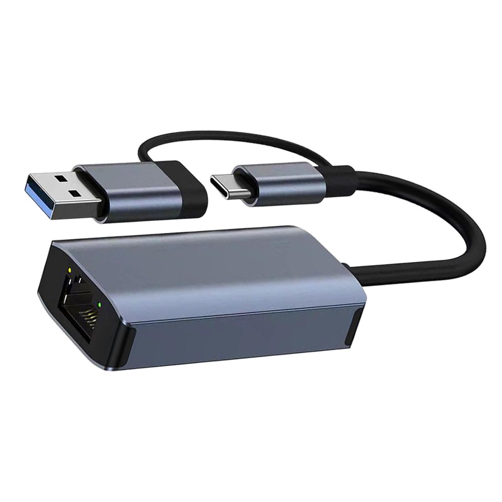 USB Adapter Replacement USB Network Adapter Portable for Laptop PC