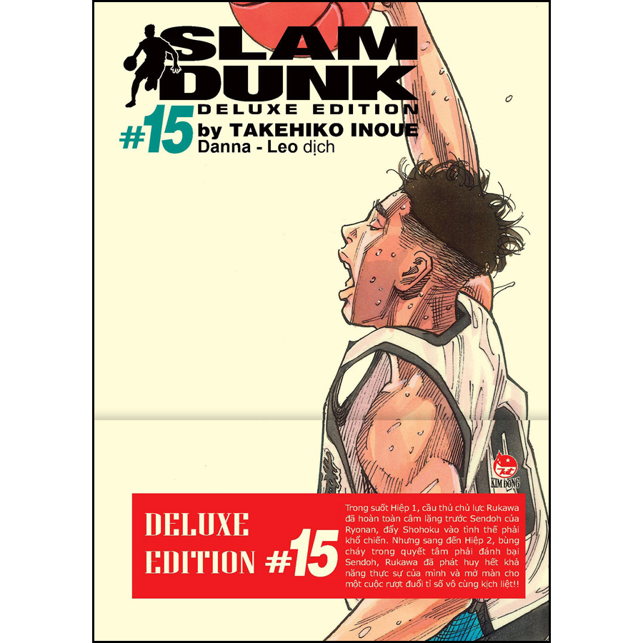 Slam Dunk - Deluxe Edition Tập 15 [Tặng Bìa Áo Limited, Ngẫu Nhiên, Đính Kèm Sách Có Màng Co]