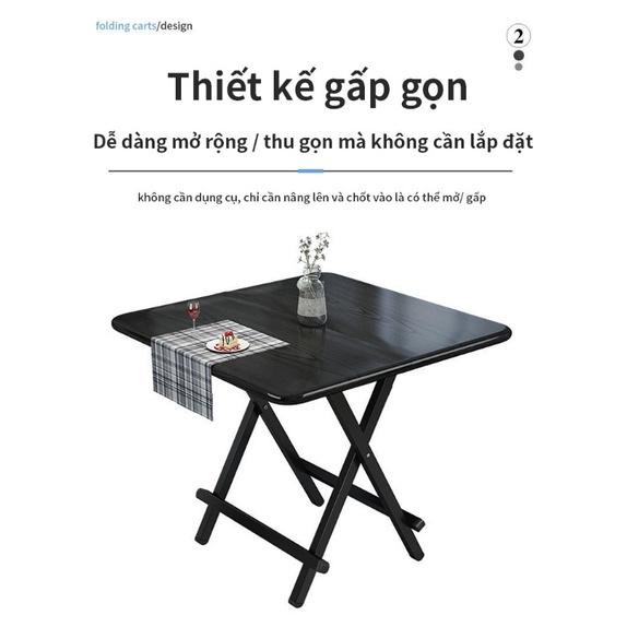 Bàn ăn gấp di động X Expansion Table - Home and Garden