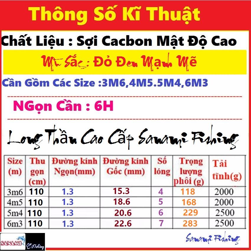 Cần Câu Đài Long Thần Cao Cấp 6H SPECIALPOWER XL01