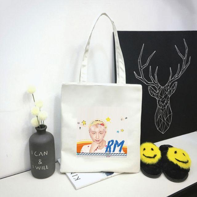 Túi tote BTS RM túi vải Kpop