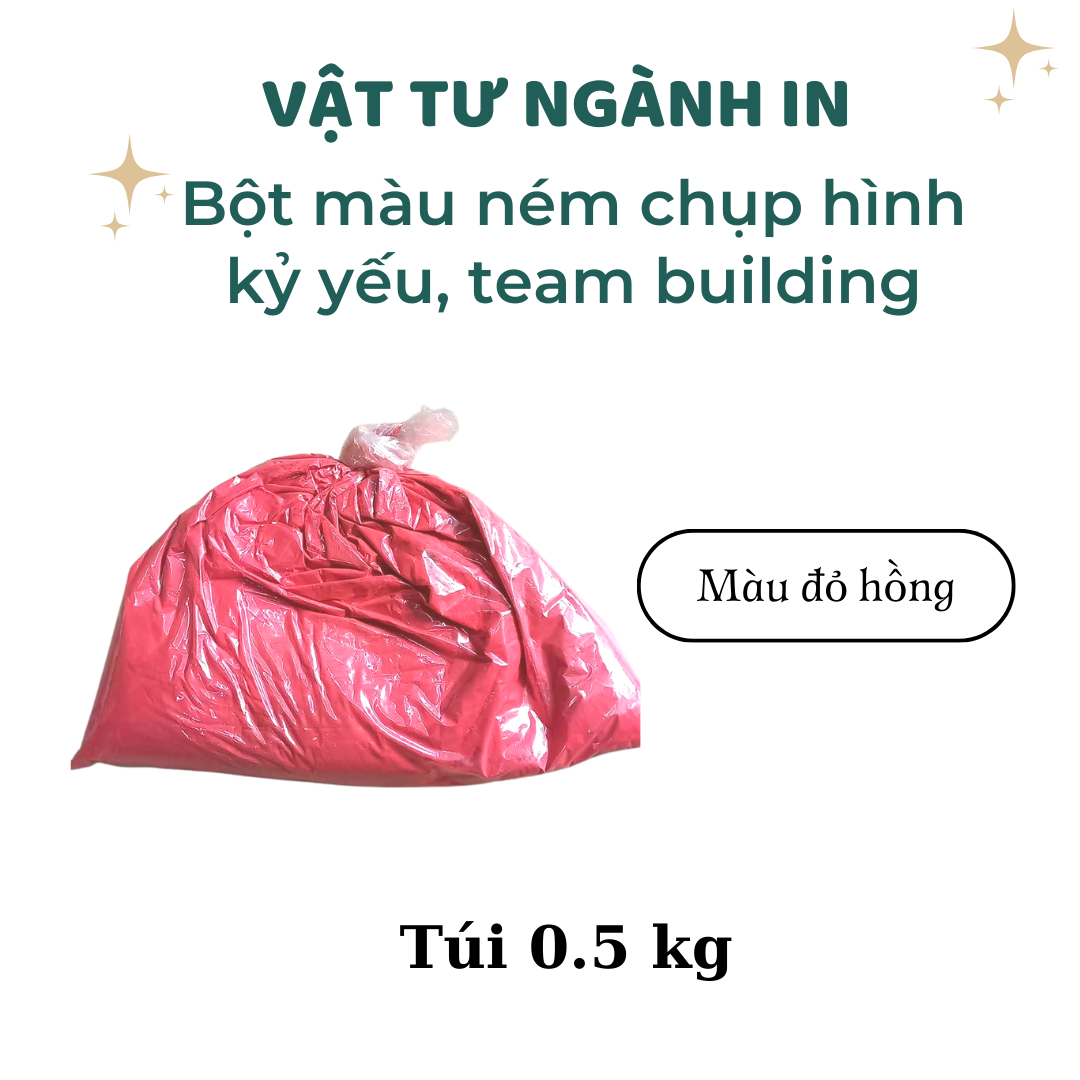 0.5 kg bột màu ném chụp hình kỷ yếu, team building