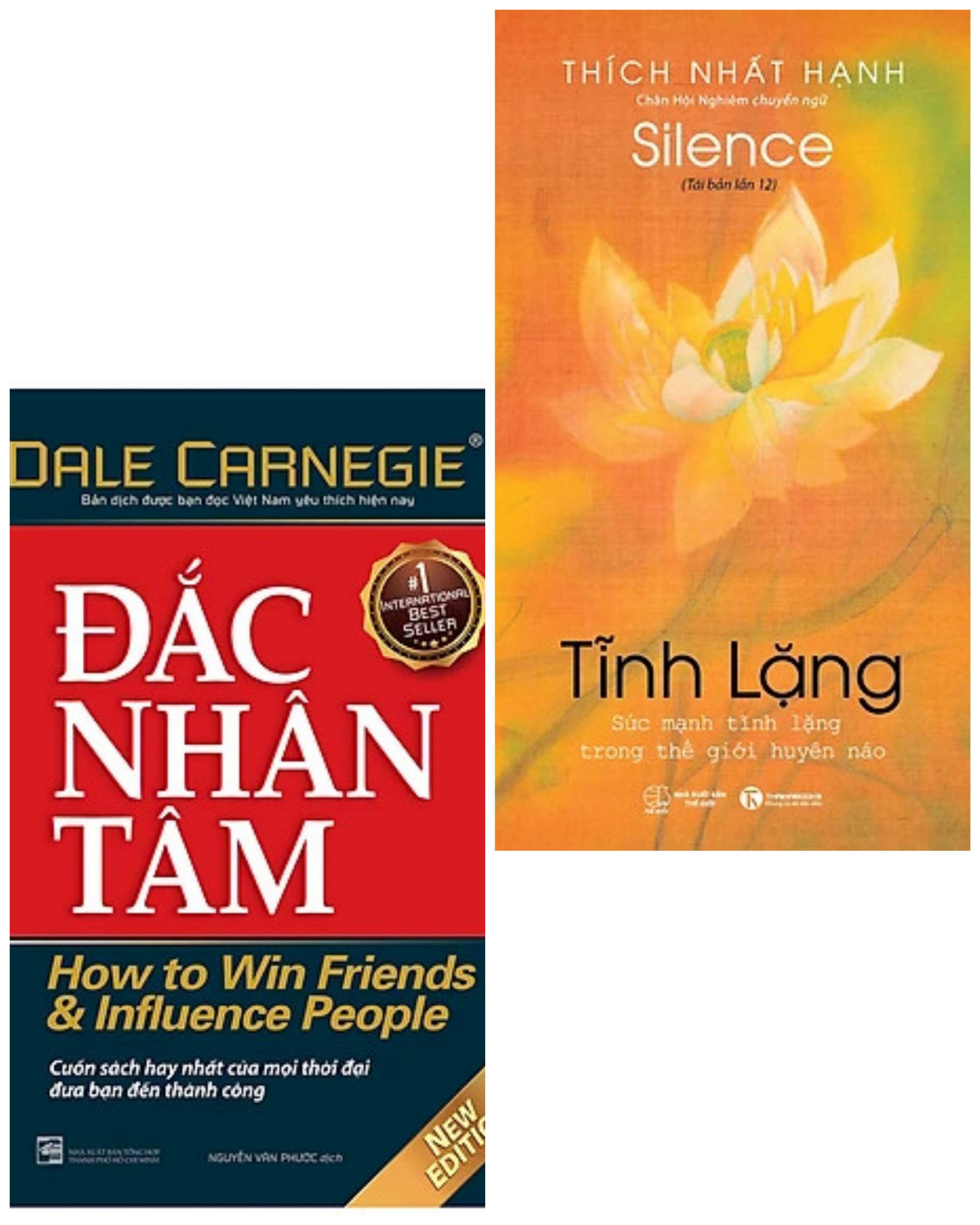 Combo 2 cuốn : Đắc Nhân Tâm + Tĩnh Lặng