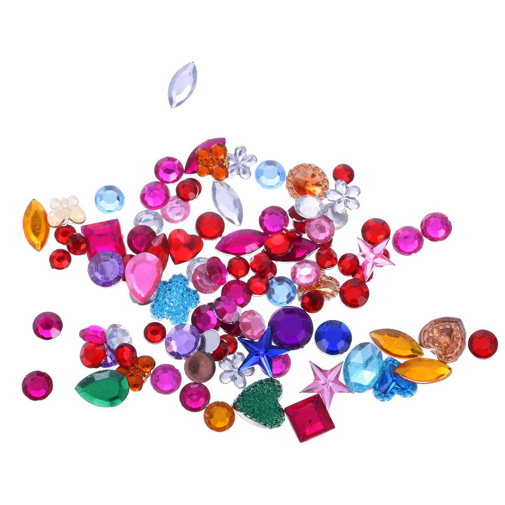 Acrylic Art Rhinestones Acrylic Diamond Acrylic DIY Craft / Mixed Color