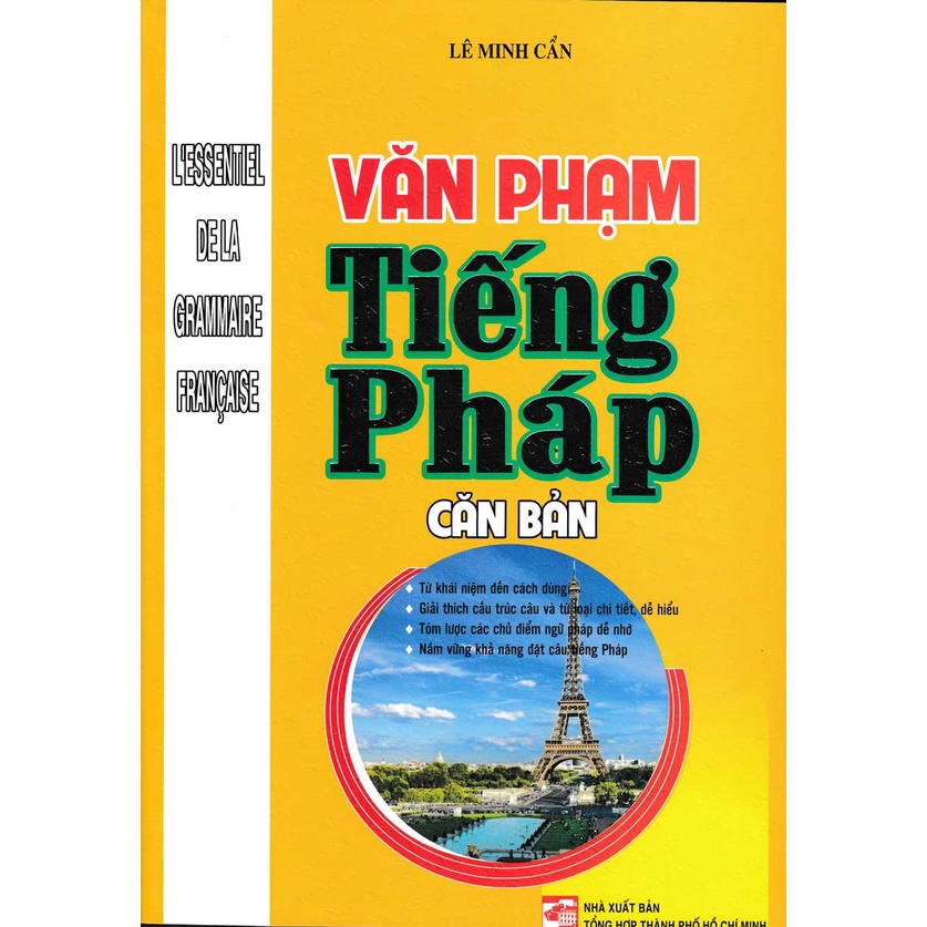 Sách - Combo Sách Học Tiếng Pháp Cho Người Mới Bắt Đầu + Văn Phạm Pháp Văn (Bộ 5 Cuốn) - HA