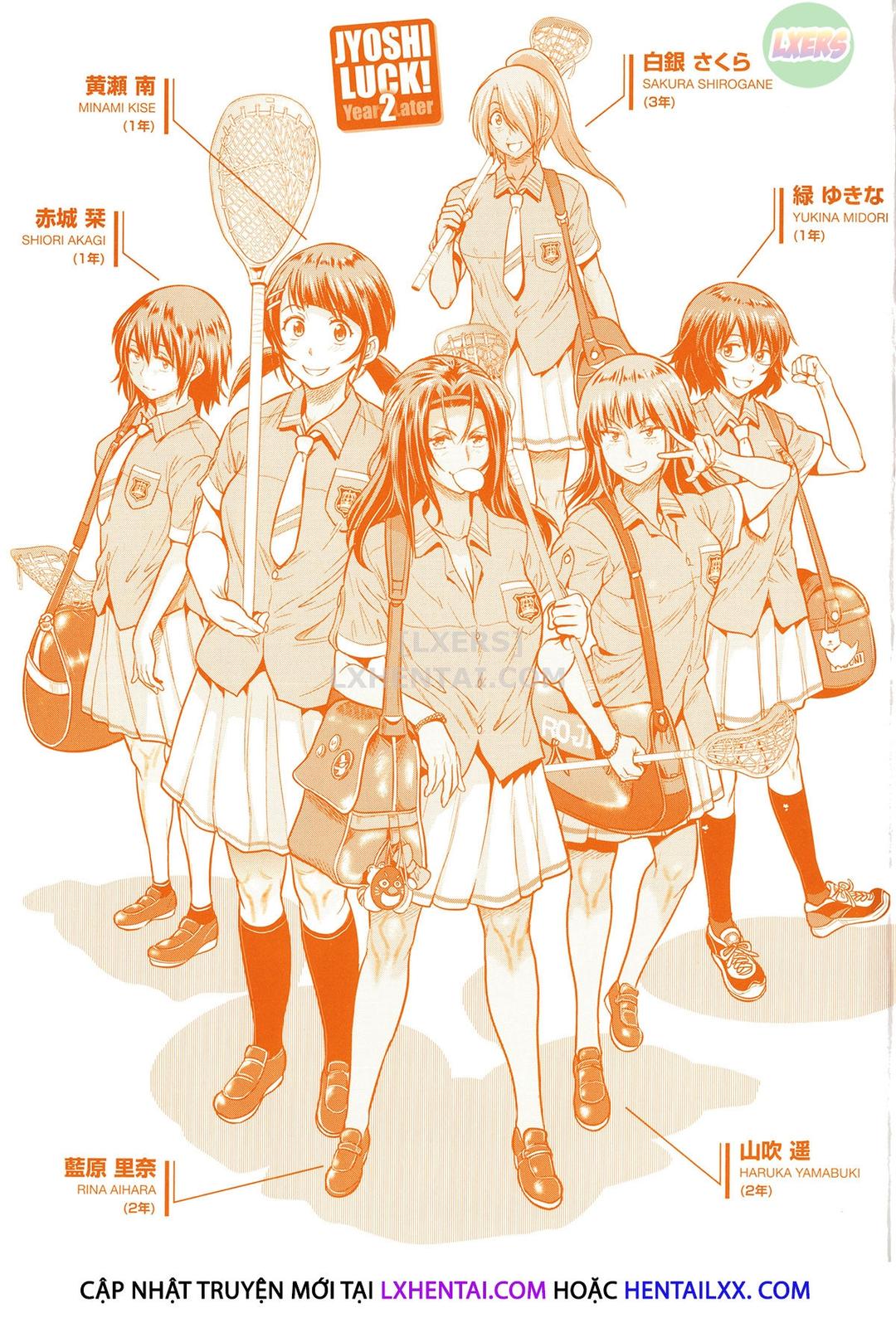 những cô nàng ở clb bóng vợt + sau 2 năm chapter 14 2