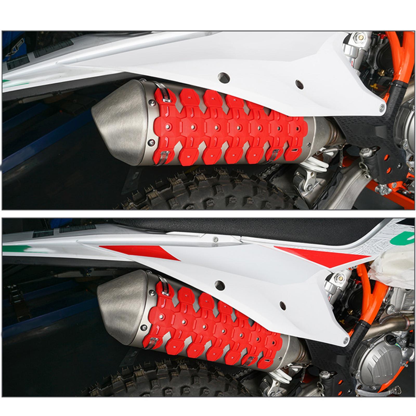 Motorcycle Exhaust  Protector Universal  Motorbike Accessory