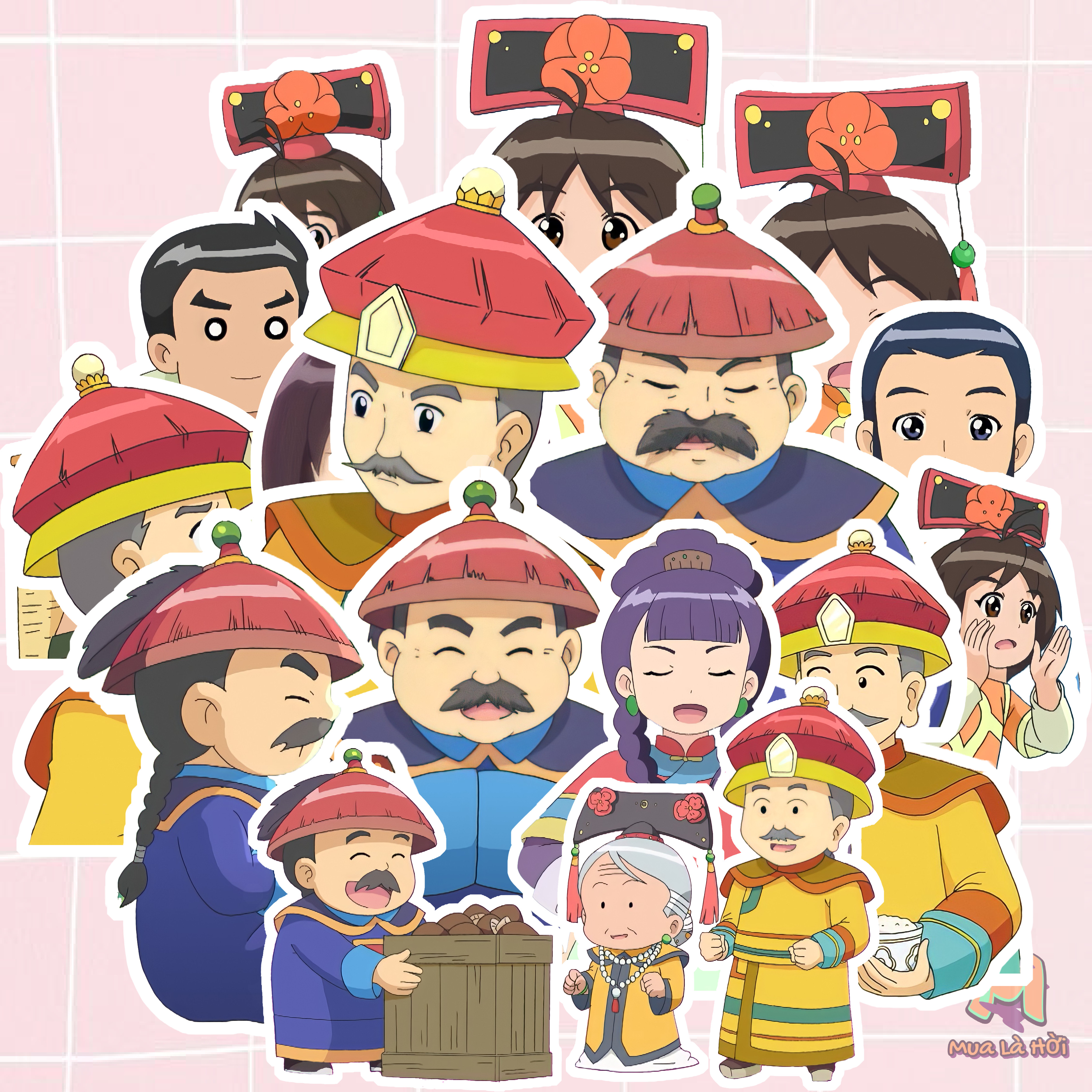 Miếng dán Stickers chủ đề Công chúa Ori