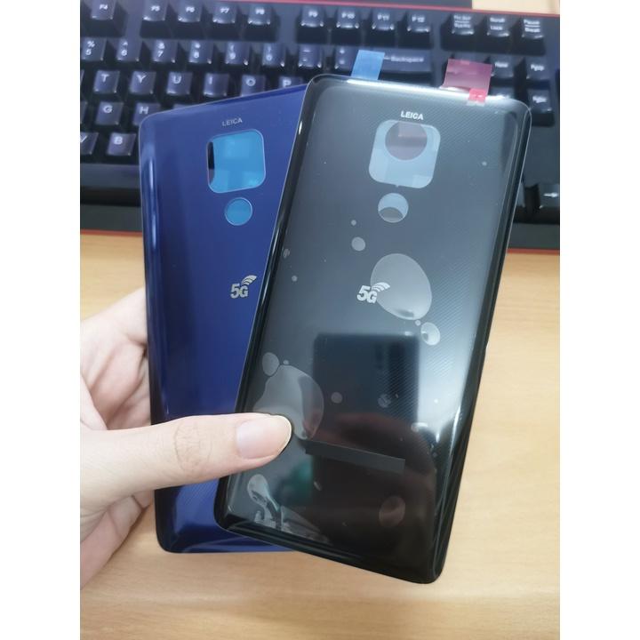 Nắp lưng dành cho điện thoại huawei mate 20x bằng kính