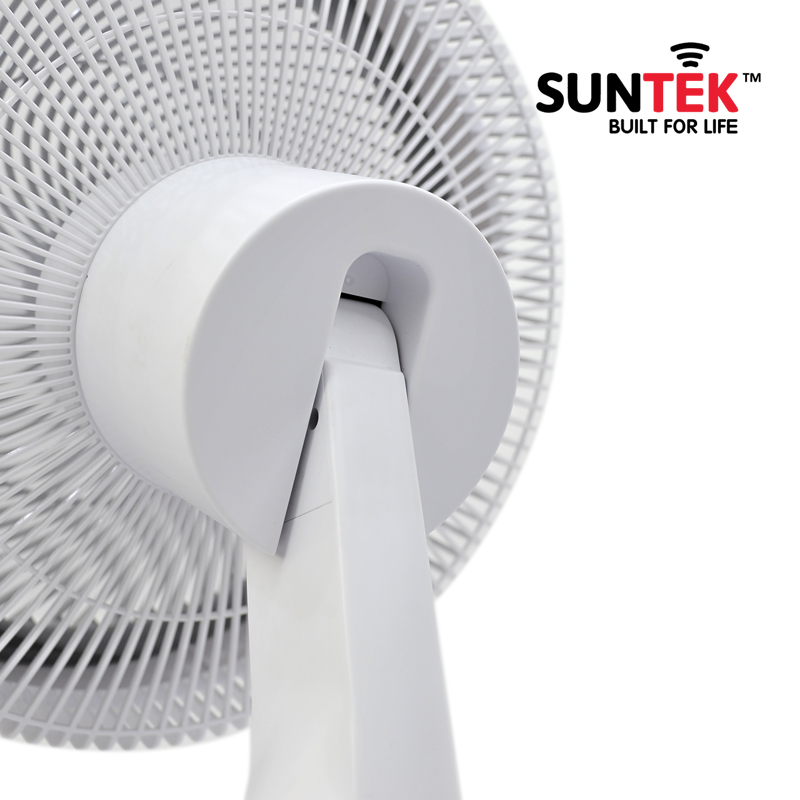 Quạt Năng Lượng Mặt Trời SUNTEK SF-F8 30W - 12 giờ sử dụng | Đảo chiều 360 độ | Có đèn ngủ đuổi muỗi | Sạc dự phòng USB - Hàng Chính Hãng - Bảo hành 2 năm