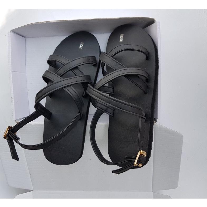 sandal đồng nai xăng đan nữ ( đế đen quai đen ) size từ 34 nữ đến 42 nữ