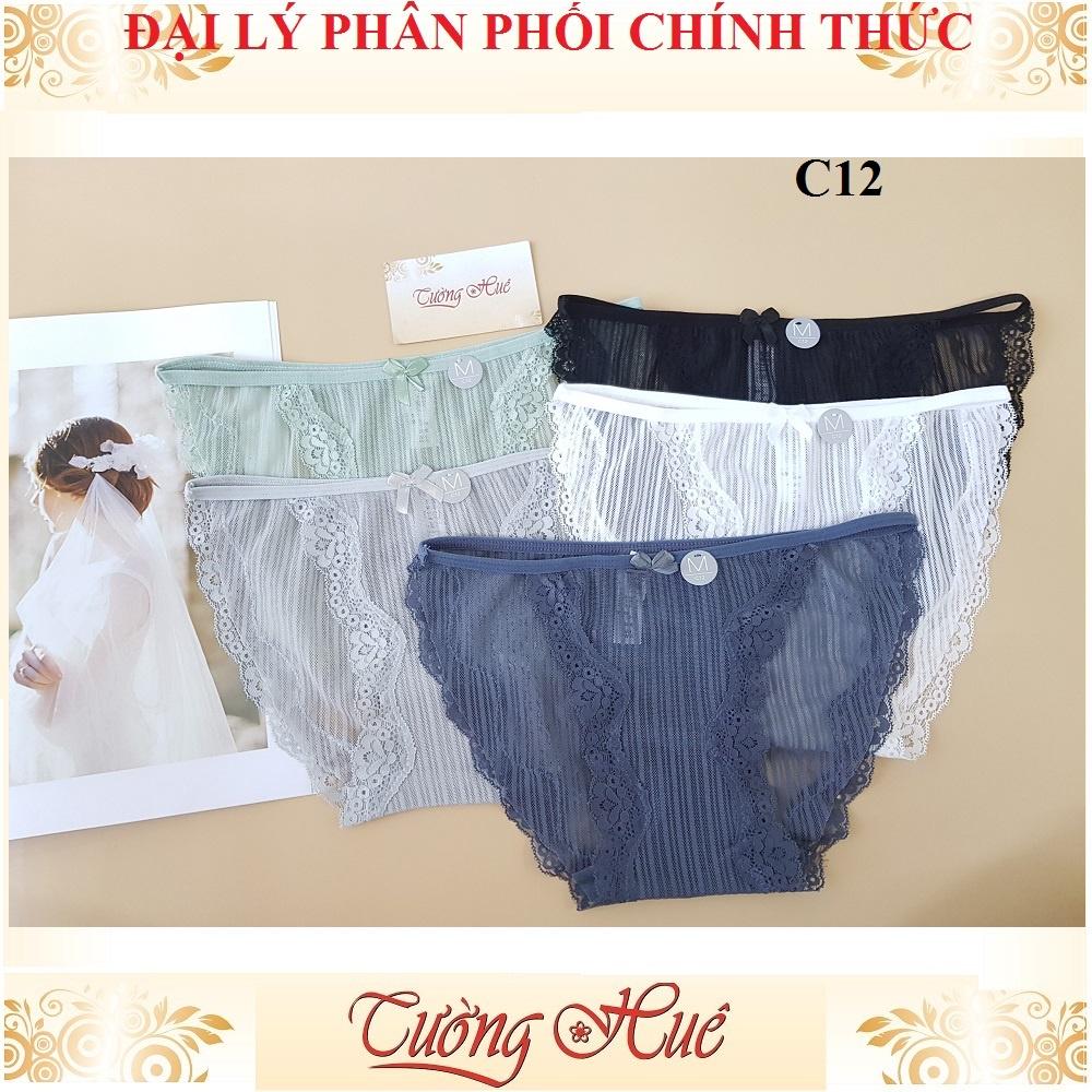 Quần lót nữ C12 ren dây hông MÀU NGẪU NHIÊN.